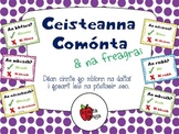 Ceisteanna Comónta as Gaeilge & freagraí // Common Questio