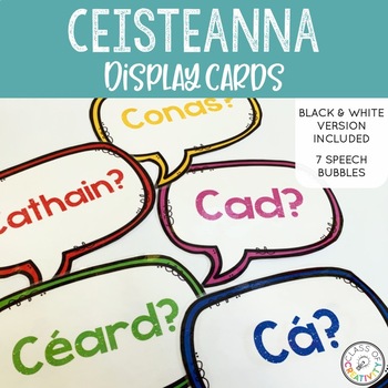 Preview of Ceisteanna Display Gaeilge