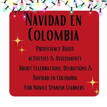 Preview of Celebraciones de diciembre/Navidad Mini-Unit for Novice Spanish Learners