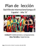 Celebraciones y comparaciones: IB advanced Spanish levels 