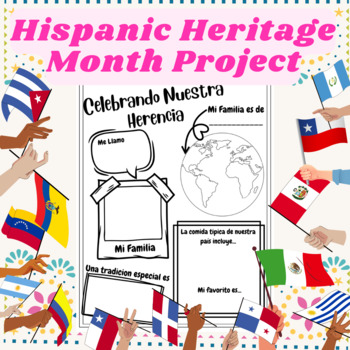 Preview of Celebrando Herencia Latino - Hispanic Heritage Month Activity