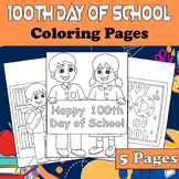 Celebrate 100th Day of School with 5 Fun Coloring Pages