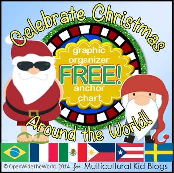 Preview of Celebrate Christmas Around the World - FREEBIE!