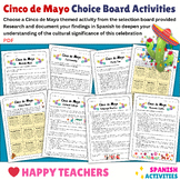 Celebrate Cinco de Mayo with this FREE Fun Learning Choice Board