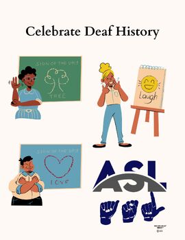 Preview of Celebrate Deaf History