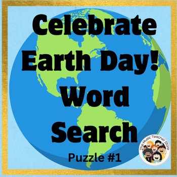 Preview of Celebrate Earth Day! Word Search Puzzle #1