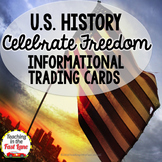 Celebrate Freedom Week Informational Trading Cards - US History