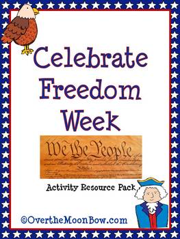 Preview of Celebrate Freedom Week Activity Resource Pack