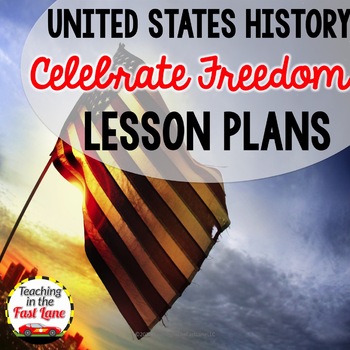 Preview of Celebrate Freedom Week Lesson Plans Freebie - US History - Constitution Day