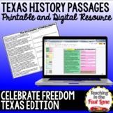 Celebrate Freedom Week - Texas History Edition Reading Com