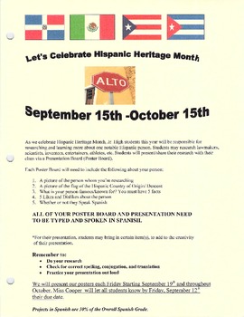 Preview of Celebrate Hispanic Heritage Month!