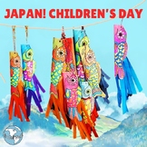 Japan! Children's Day—Spring Craft + Lesson, Koinobori Car
