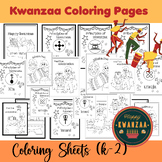 Celebrate Kwanzaa Coloring Pages, fun 16 Kwanza Principles