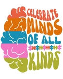 Celebrate Minds Of All Kinds Custom Autism Awareness Speci