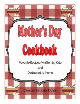 Preview of Mother's Day Class Cookbook