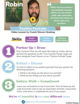 Preview of Celebrate Our Differences Bundle: Art Lesson + Activity Calendar + Posters