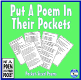 Celebrate Put a Poem in Your Pocket Day Any Day of the Yea