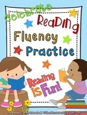 Celebrate Reading Month Fluency Practice Pack