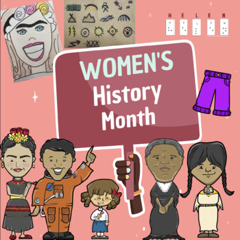 Preview of Celebrate Women's History Month Through Activities, Videos and Books 