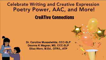 Preview of Celebrate Writing and Creative Expression