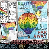 Celebrate a Nation of Readers Collaborative Poster, Read A