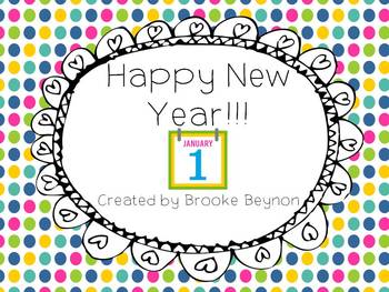 Celebrate the New Year! by Teachable Moments Creations | TpT
