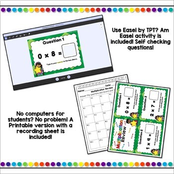 Multiplication Facts mini-games (+google slides version)