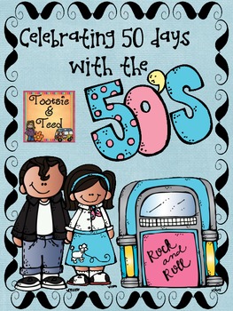 Preview of Celebrating 50 Days of School...An Upper Elementary Sock Hop