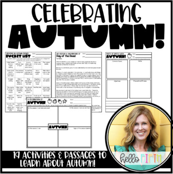 Preview of Celebrating Autumn in Upper Elementary