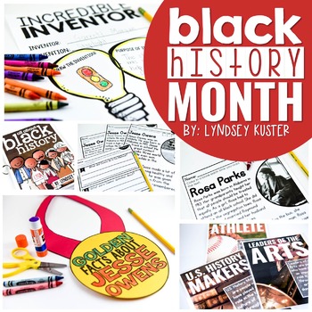 Black History Month by Lyndsey Kuster | Teachers Pay Teachers