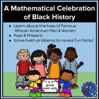 Preview of Celebrating Black History Math Activity (First & Second Grade Math Skills)