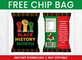 Celebrating Black History Month Chip Bag & Goodies Bag FREEBIE
