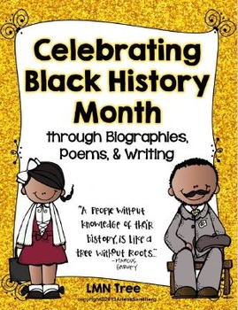 Preview of Celebrating Black History Month Through Biographies, Poems, and Writing