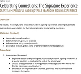 Celebrating Connections: The Signature Experience