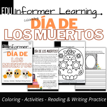 Celebrating Dia de los Muertos, Printable and Digital Workbook ...