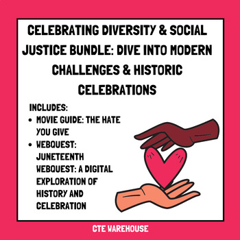 Preview of Celebrating Diversity & Social Justice Bundle: Dive into Modern Challenges & His