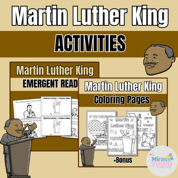 Preview of Celebrating Equality With Martin Luther King Jr. Activity Sheets| Black History