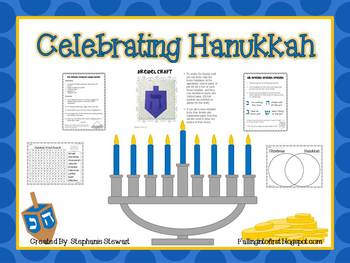 Preview of Celebrating Hanukkah {Mini Unit}