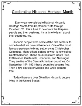 essay topics for hispanic heritage month