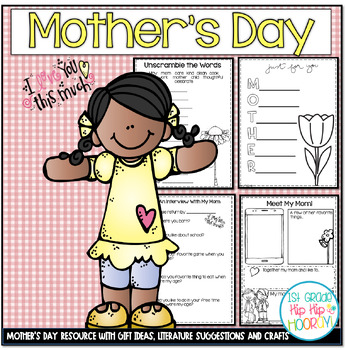 Preview of Celebrating Mother's Day with Crafts and Activities!
