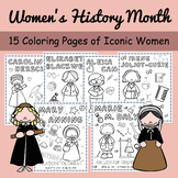 Celebrating Women's History Month: 15 Coloring Pages of Ic