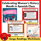 Celebrating Women's History Month in Spanish Class | Songs