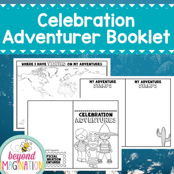 Preview of Around the World Passport Celebration Adventurer Booklet