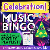 Celebration Music Bingo Game - Whole class reward activity