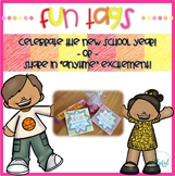 FUN FREEBIE! Celebration Tags - Back to School and BIG events