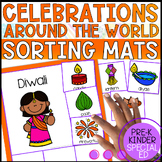 Holidays Around The World Sorting Activities - Easy to Dif