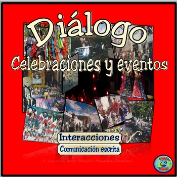 Preview of Celebration and Events Dialogue and Interactive Activities