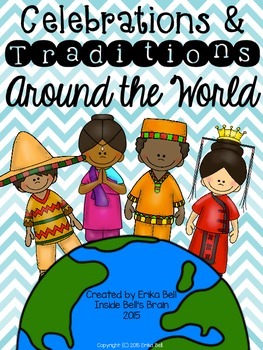 Preview of Celebrations & Traditions Around the World Graphic Organizers