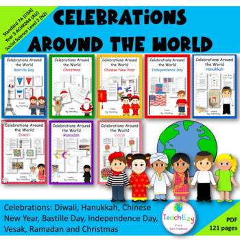 Celebrations around the World by TeachEzy | Teachers Pay Teachers