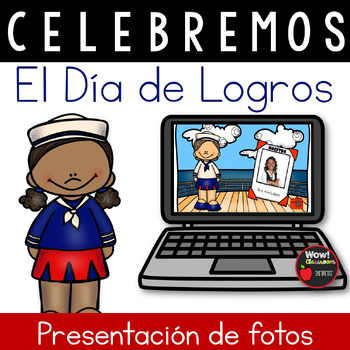 Preview of Celebremos el Día de Logros | Marineros | Grado editable